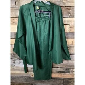 Rooted Anime Green Martial Arts COSPLAY Set Size Large